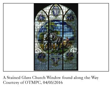 Stained Glass Church Window 